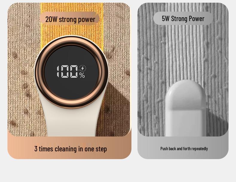 Electric Fabric Shaver & Pilling Remover with Suction for Home Use