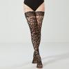 Sexy Netzstrümpfe mit Spitzenbesatz und rutschfestem Silikon, über dem Knie