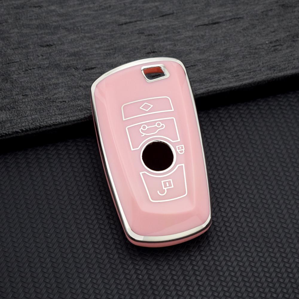 Soft Tpu Car Key Case For Bmw X3 X5 X1 1/3/5/7 Series X4 M3 M4 F30 F10 F18 F20 F15 F16 F25 E34 Key Cover Holder Accessories
