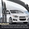 2pcs Car Modify Windshield Water Spray Wiper For Chevrolet CRUZE CAVALIER AVEO 2009-2026 Auto Wet Arm Cleaning Wiper Exterior
