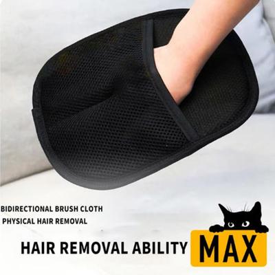 Pet Hair Removal Gloves Electrostatic Pet Hair Remover for Couch Furniture Carpet Car Seat Reusable Double Sided Grooming Gloves for Cats Dogs