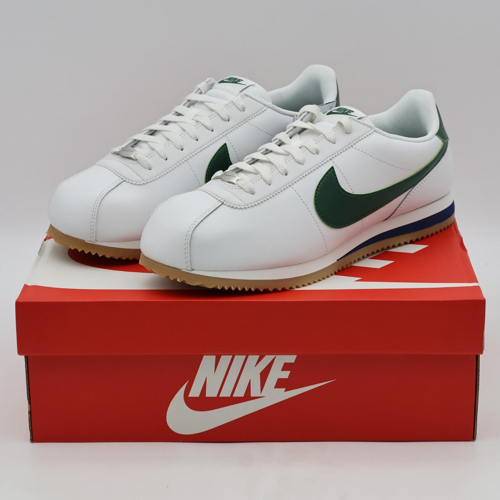 DM4044-113 Nike Cortez Саммит Уайт Файр-Миднайт Нэви (Мужской) 10