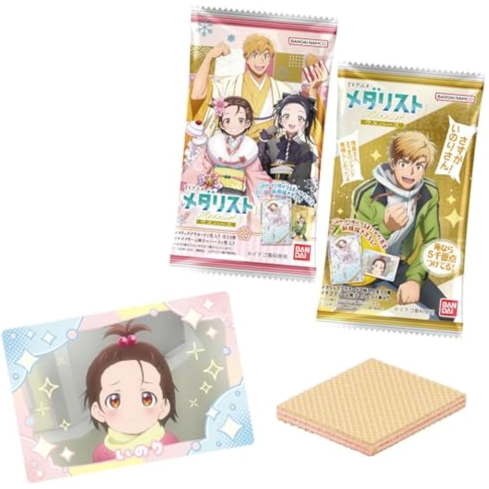 TV anime “Medalist” wafer pack of 20 box (food play)