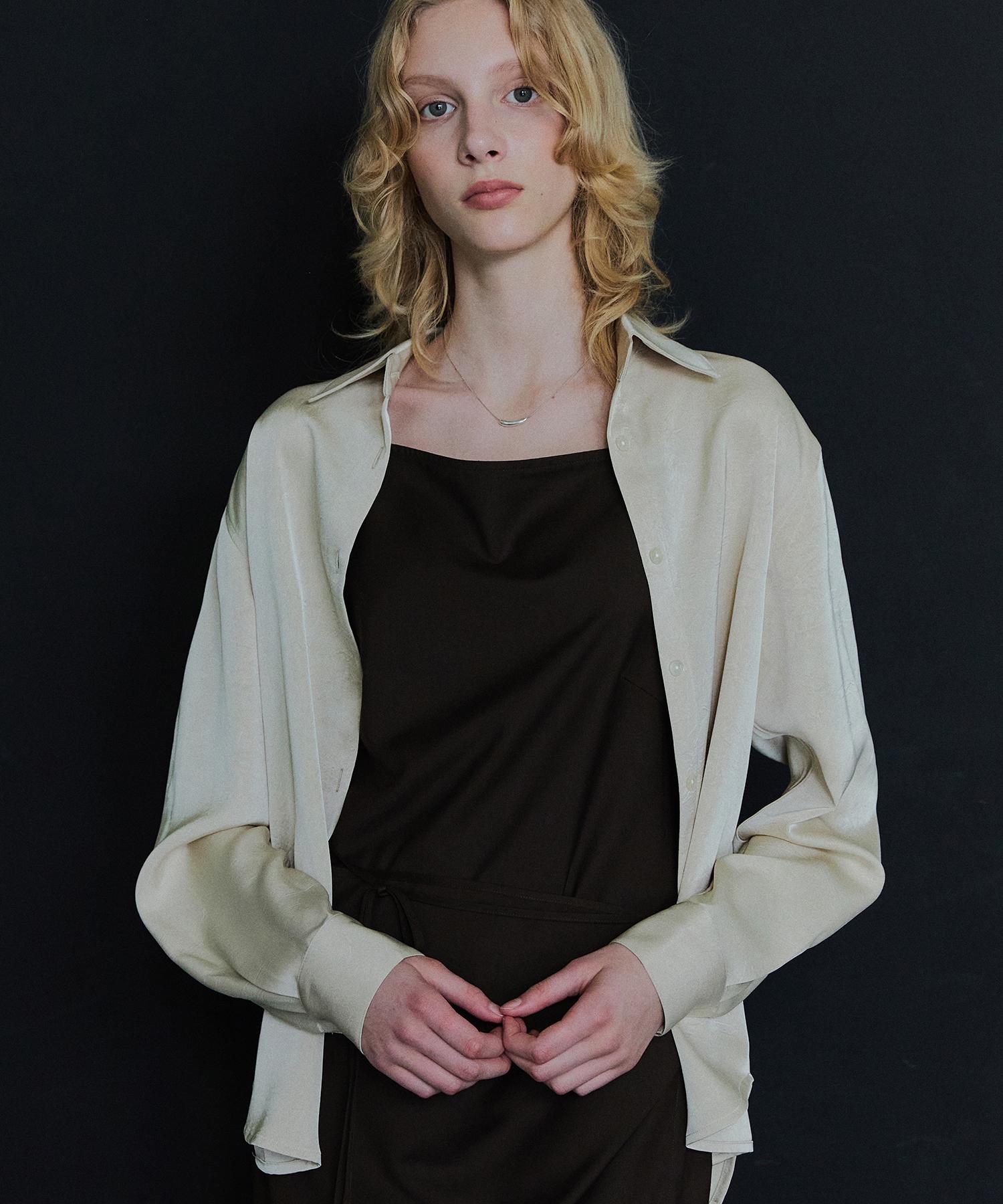 Ihr Basic Satin Shirt / Light Beige