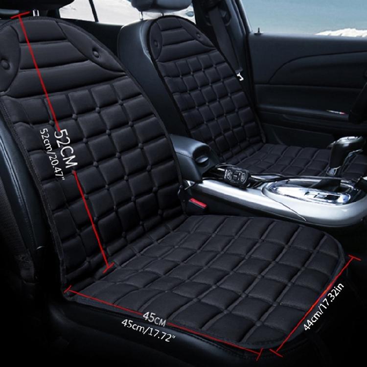 Coprisedile Auto Riscaldato Caldo Ispessito Cuscino Riscaldatore Scaldino Tappetino Riscaldante Elettrico