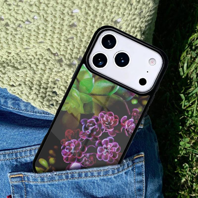 Cactus Plants Succulents Phone Case Cover for IPhone 11 12 13 14 15 16e 17 Pro Max Coque for IPhone 17 Air