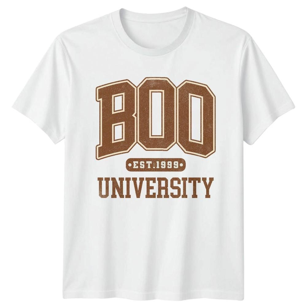 Boo Est 1999 University Collegiate Style Unisexs TShirt Unisexs Tee Graphic Unisex S