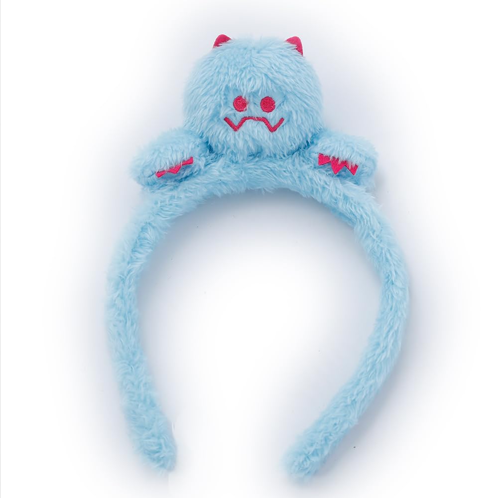 221 Headband Face Sticker Halloween Headband Headgear Cosplay Costume Makeup Face Sticker Children Kids Women Men Adults [Lecan] [Monster & Set]