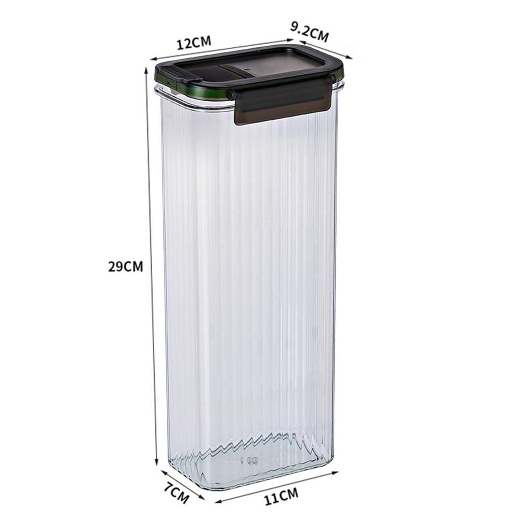 Airtight Spaghetti Container with Lid Storage Jar Food Storage Box Storage Canister for Coffee Beans Noodles Sugar Dry Food