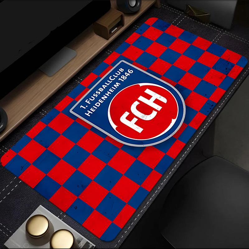 Heidenheim Crest Mouse Pad, Rubber Base, Mouse Pad for Gamers and Office Use, Gaming Desk , Easy To Clean Mat Christmas Fan Gifts