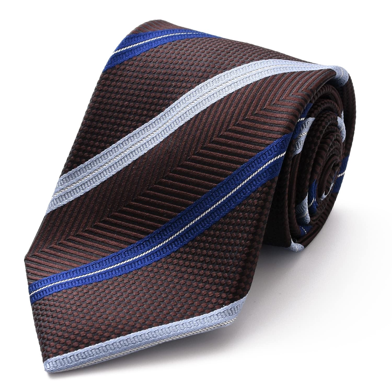 

Бренд MICHIKO LONDON Сделано из шелка Репсовый жаккардовый галстук обычного размера, Япония, Тканый, Деловой, (C Коричневый)