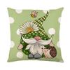Spring Bee Flower Pillow Cover Nordic Polyester Printed Sunflower Flower Home Cushion Cover