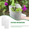 100Pcs Plant Grow Bags Non-Woven Fabric Nursery Pouches for Garden Growing Transplanting Vegetable and Flower Growing Bags