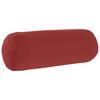 Cushion Cover 2 pcs HEERLEN Wine Red Ø 15 x 40 cm Polyester