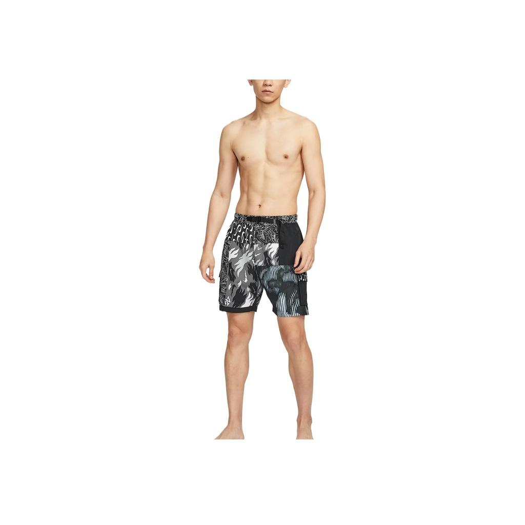 Nike Swim Voyage Stylish Minimalist Trendy Beach Shorts Men shorts Black FZ7373-034