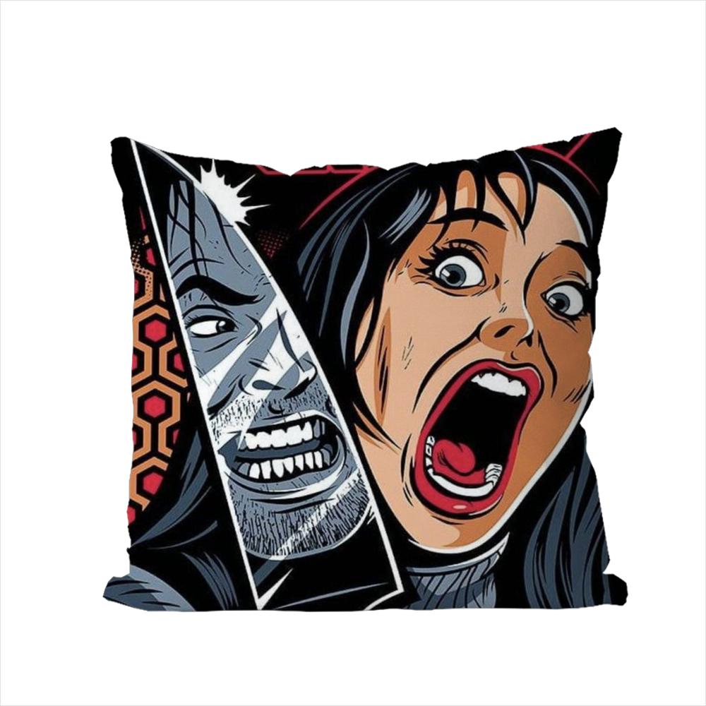 Movie The SShining Pillow Case For Car Sofa Decorative Home Doublesided Print Plush Square Throw Pillow Cushion Cover
