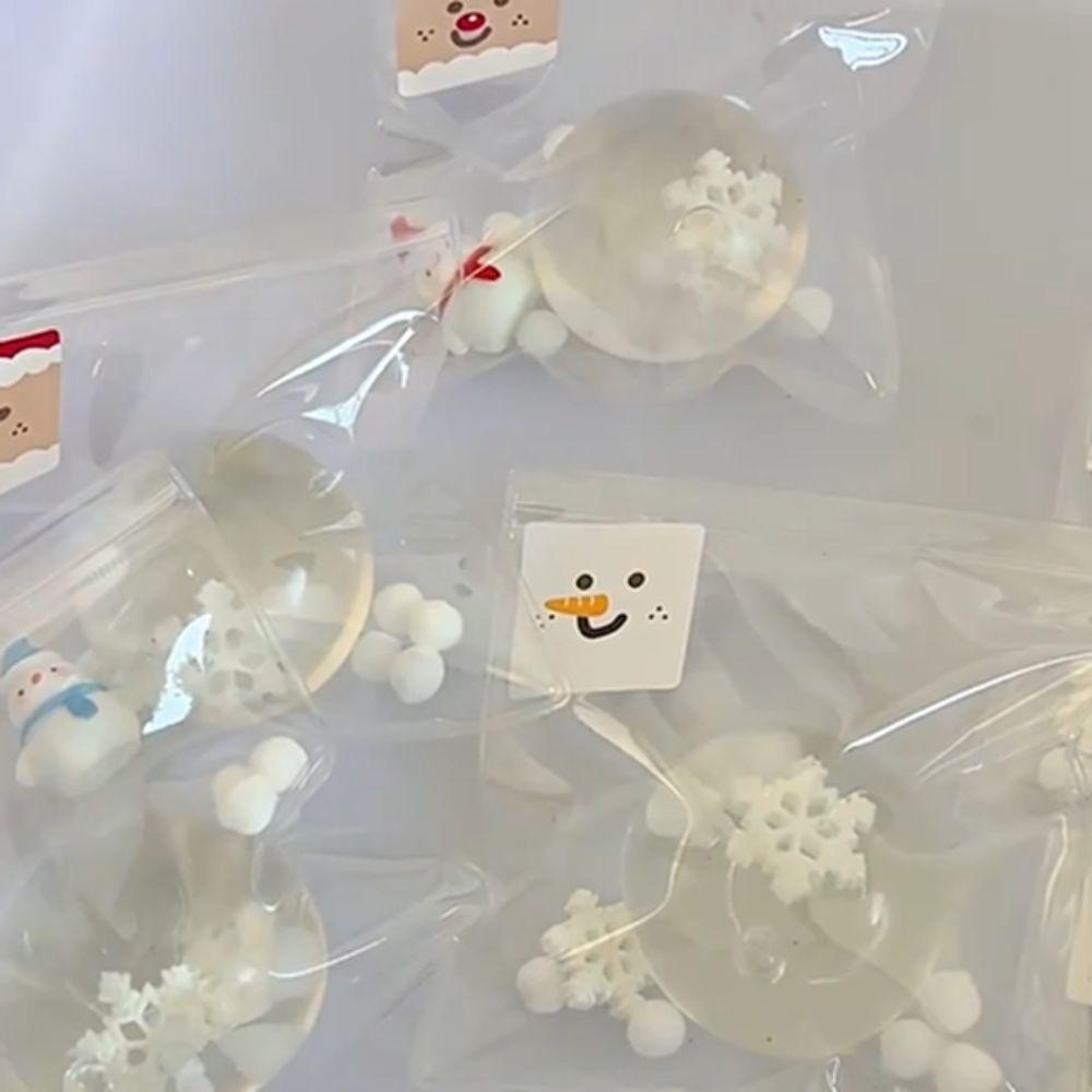 

Snowman Pinch Toy Snowflake Handmade Ball Toy Trick Gift Squeeze Toy Kids Toys style A