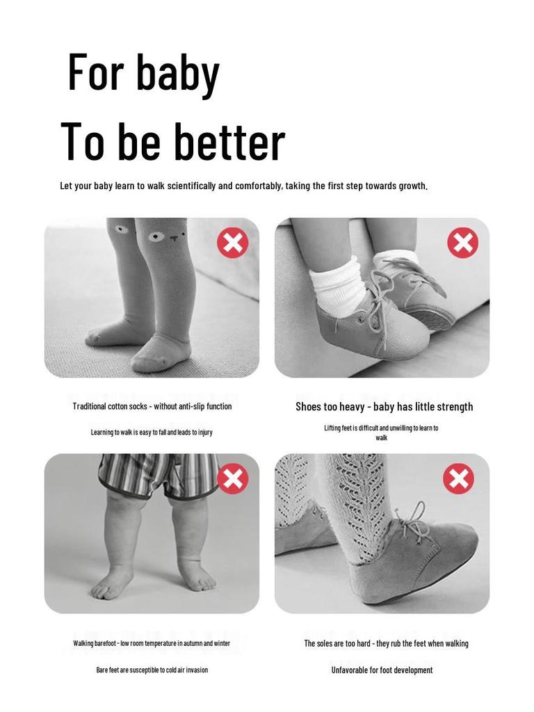 Cozy Winter Baby Shoes: Thickened Non-Slip Soft Sole Socks for Toddlers