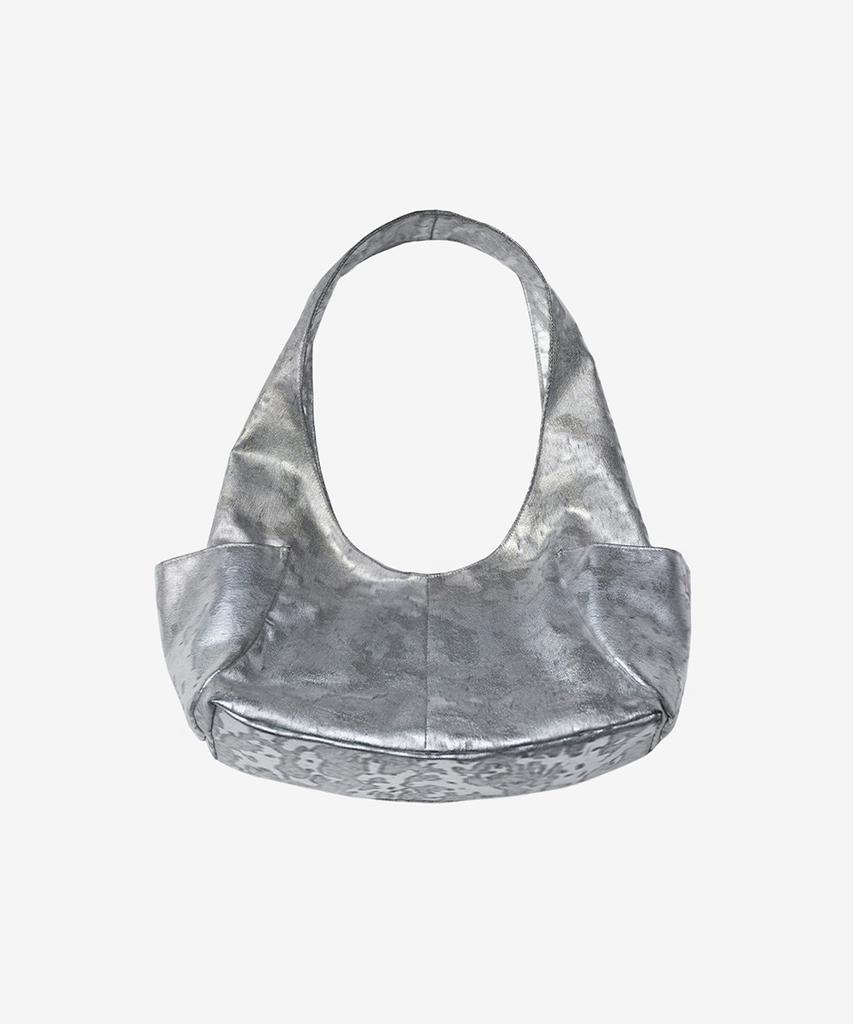Kimimi Pocket Medium Shoulder Bag Silver