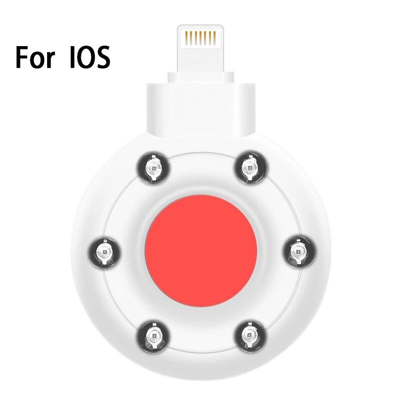Portable Mini Anti-Peeping Detector Home Hotel Infrared Anti-Candid Shooting Pinhole Camera Mobile Phone IOS & Type-C Interface
