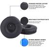1 Pair Replacement Ear Cushion Noise Isolation Memory Foam Headphone Earpads Ear Cups Cover for Jabra Biz 2300 USB MS Headphones