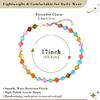 Trendy Resin Bead Chokers Necklace Elastic Cord Fit All Neck Size Great For Parties
