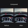 2pcs Hard Carbon Fiber Car Steering Wheel Ring Decoration For Corvette C8 20-24