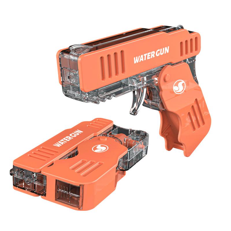 

Summer Water Gun Water Beach Toy Creative Folding Water Gun Children Water Gun Toy Outdoor Mini Water Spray Gun Toys Gifts оранжевый