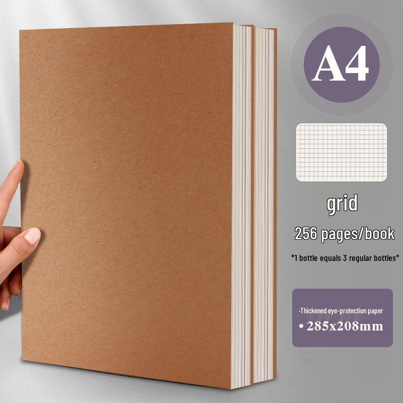 A5 Thick Blank Notebook for Postgraduate Exams