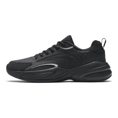 Ace Non-Slip Wear-Resistant Breathable Low-Top Dad Shoes Men Sneakers Black Gray 912338802-5