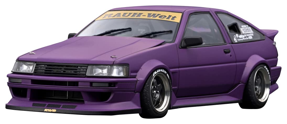 

ignition model RWB AE86 Matte Purple finished product 1/18 білий