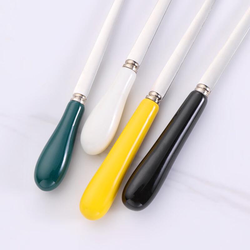 Ru Han Stainless Steel Spoon with Ceramic Handle
