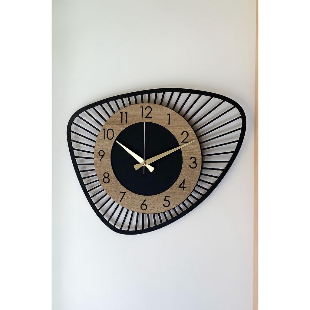 Decorative New Modern Bellatrix Wooden Wall Clock 48 Cm