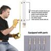 No-Drill Folding Telescopic Concealed Clothes Rack For Balconies Invisible Clothes Drying Rack