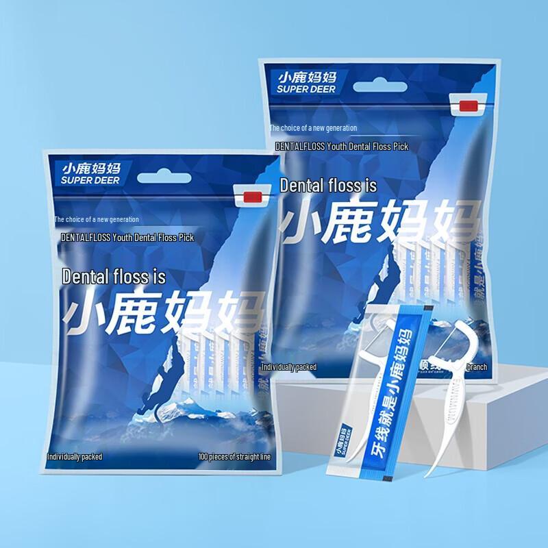 

Зубочистки с нитью FAWNMUM для молодежи