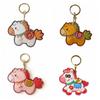 Leather Horse Pendant Cartoon Chinese New Year Gift Cute Horse Keychain  Year of The Horse