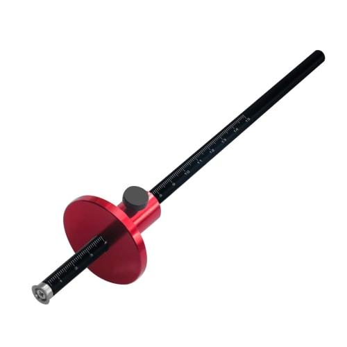 Woodworking Scriber, Wheel Marking Gauge, European Style Wheel Marking Gauge, Aluminum Alloy Scriber, Woodworking Scriber Marking Tool, Mortise Parall
