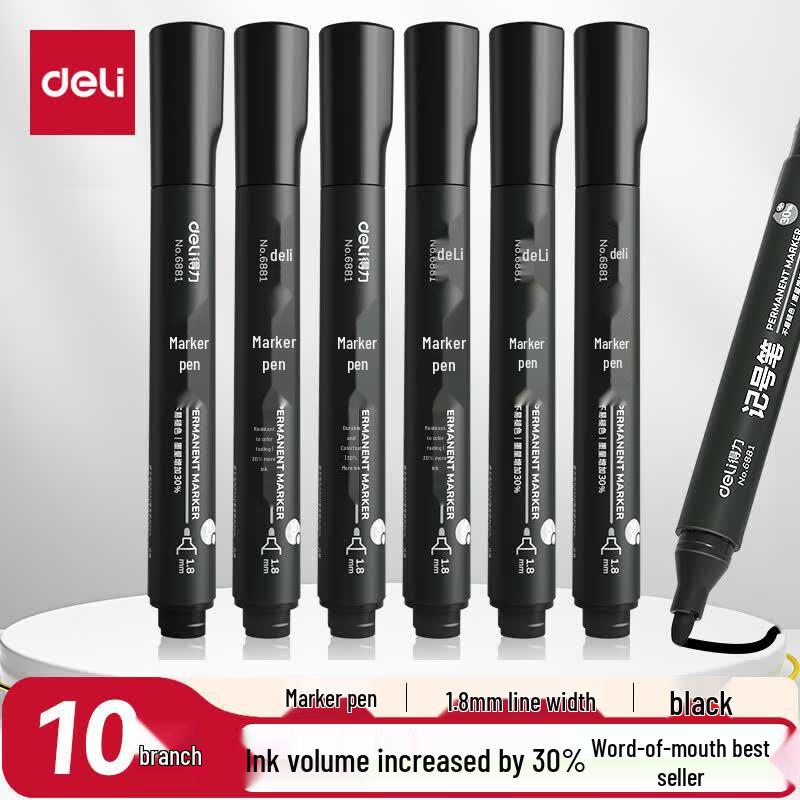 Deli Broad Tip Marker Pen