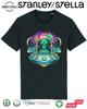 Mens Alien Flying Saucers T-Shirt Funny UFO Invasion  Cotton Aliens Ship