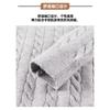 Autumn and Winter Polo Collar Knit Men's Jacket Loose Inner Base Top