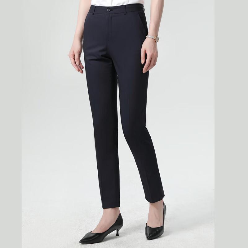 Women s Professional Straight-Leg Suit Pants 28
