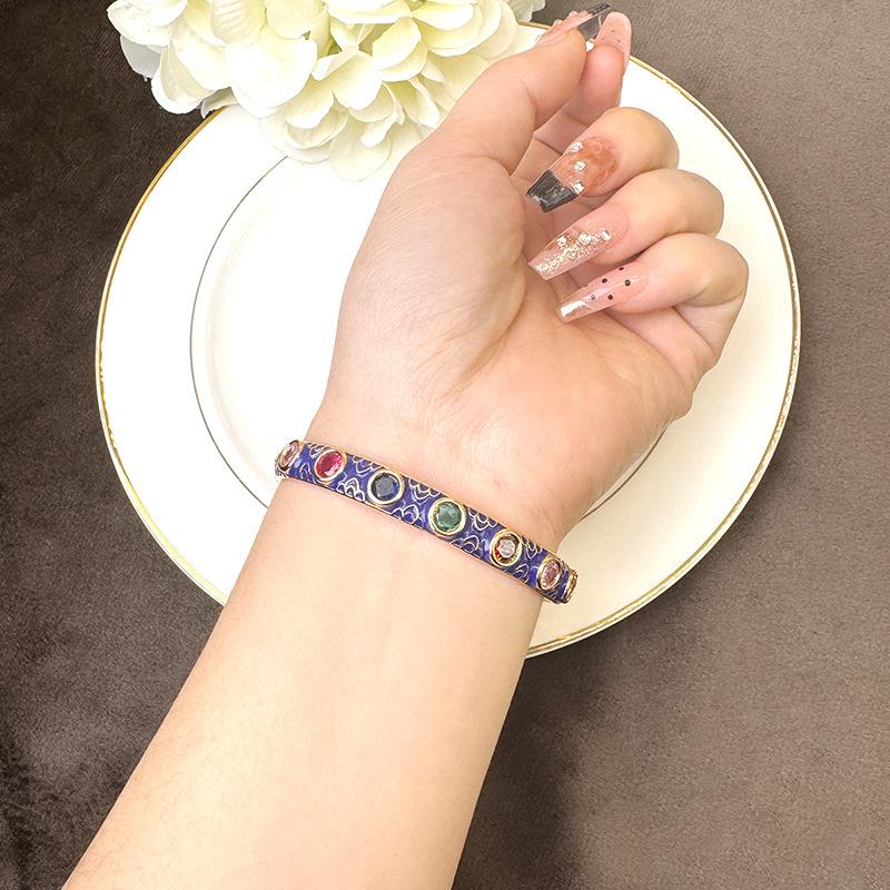 Buckle Bracelet Enamel Women's Light Luxury Jewelry