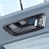 ABS Carbon Interior Door Handle Bowl Trim Styling Cover For Ford Maverick +