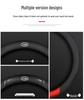 Universal Suede Steering Wheel Cover for NIO ES6, ES7, EC7, ET5, ET7 - Four Season, Ultra-Thin Design