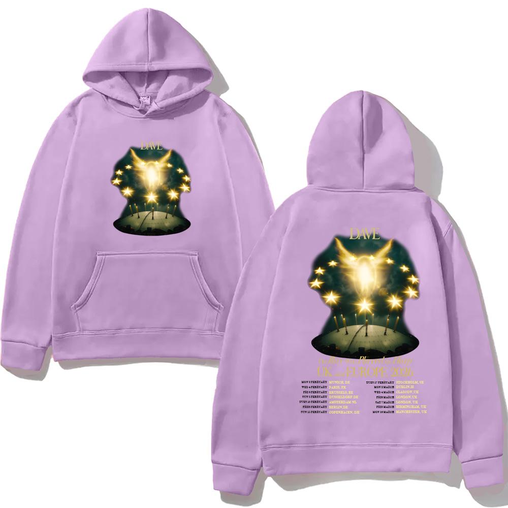 Dave The Boy Who Played The Harp New Album Tour 2026 Hoodie Graphic Print Sweatshirt Popular Clothing Sudaderas Unisex Pullovers