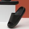 Summer Men 'S Slippers Thick Platform Beach Eva Mute Slide Sandals Leisure Women Male Flip Flops Ladies Bathroom Anti -Slip Shoes