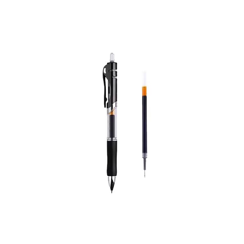Чжу Чуан Цзин Пинь Черная гелевая ручка 0,5 мм (12-пак)