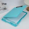 Durable Plastic Clipboard for Nurses with Storage And Pen Holder, Letter Size Slimcase Sturdy Polypropylene Folder Folder, Portable Document Organizer