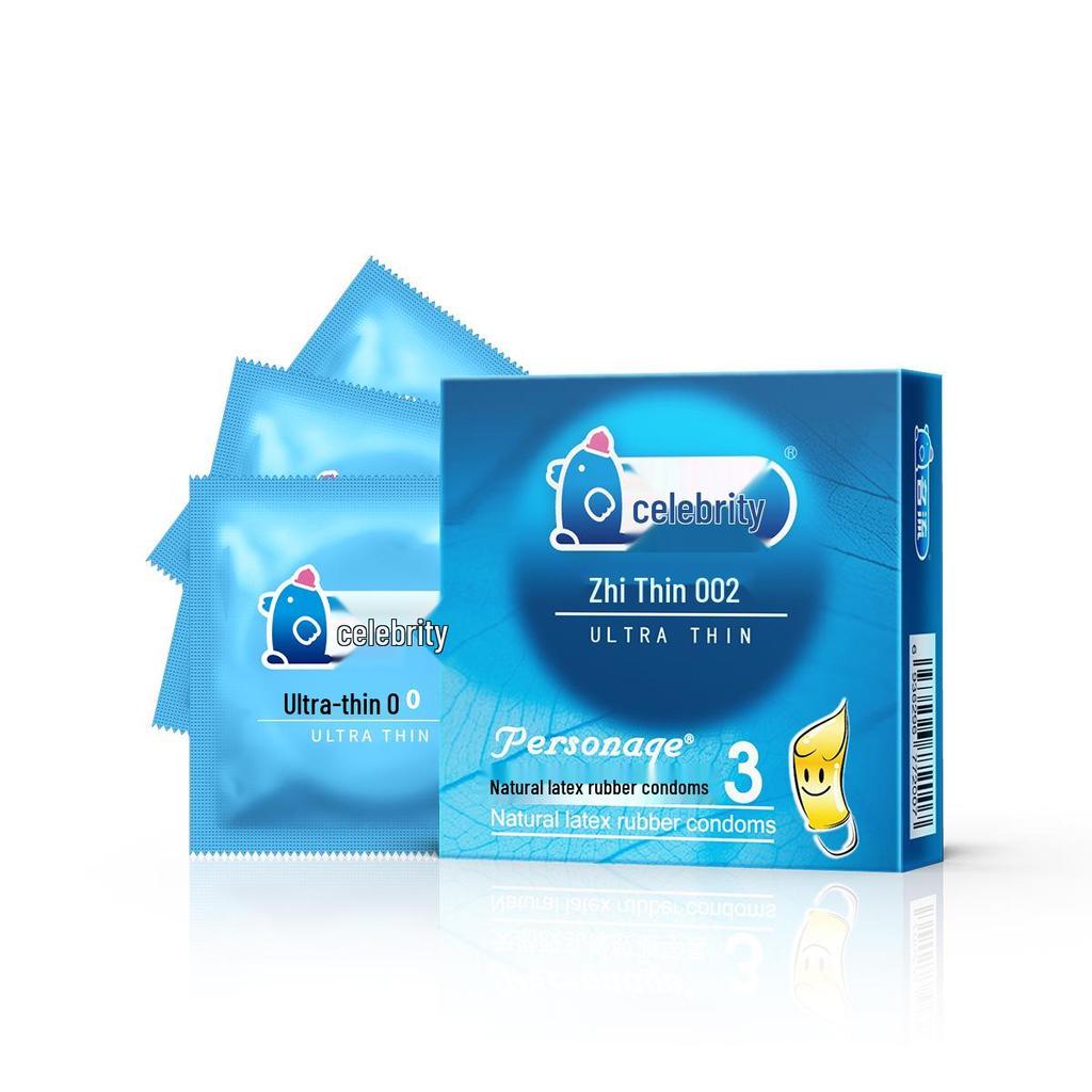 Mingliu Ultra Thin Long-Lasting Dotted Condoms with Hyaluronic Acid - 10 Pack