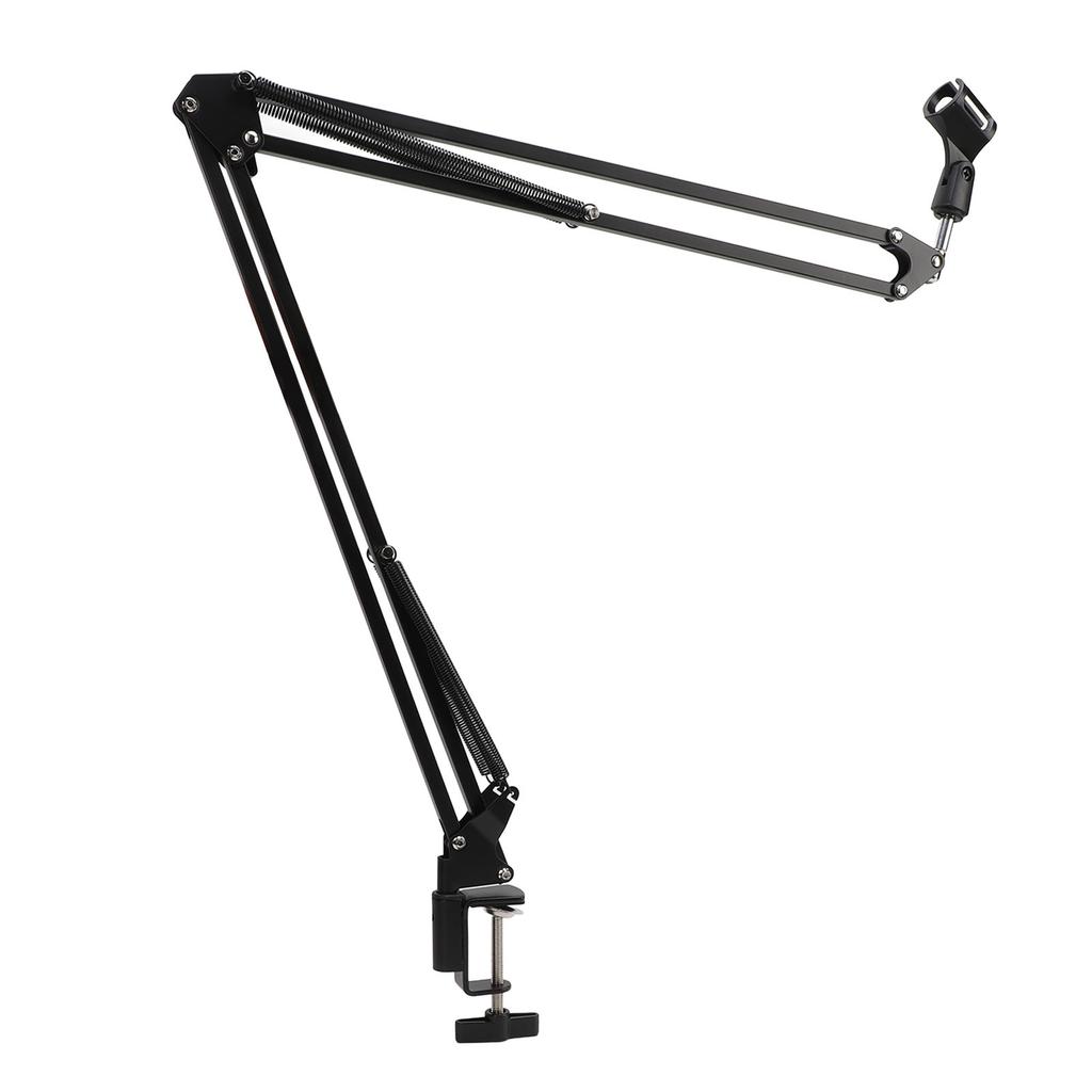 Microphone Arm Stand Steel 360 degrees  Flexible Adjustment Noise Reduction Mic Arm for 3kg Microphone